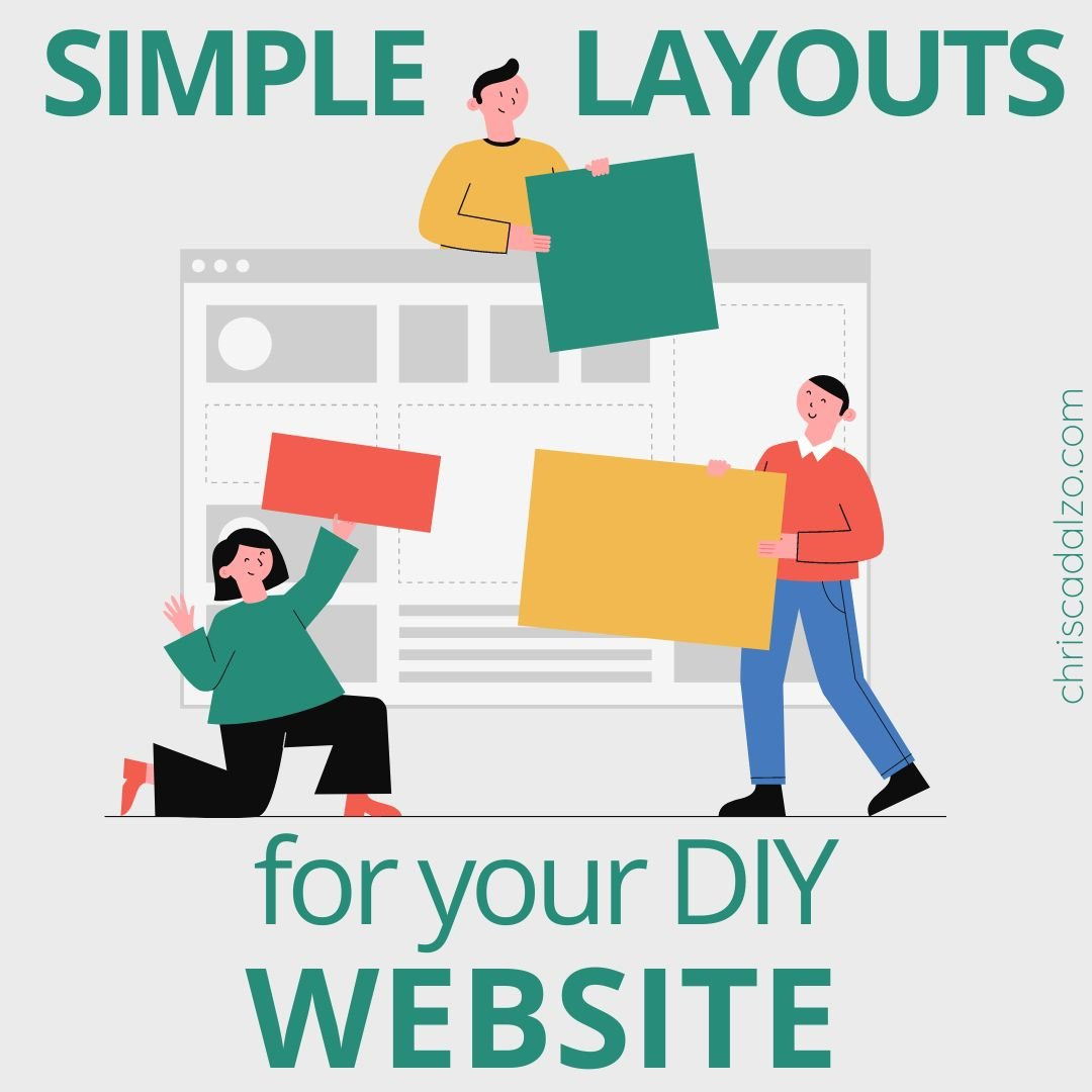 DIY Website Layouts: Basic layouts you can use to design your website.