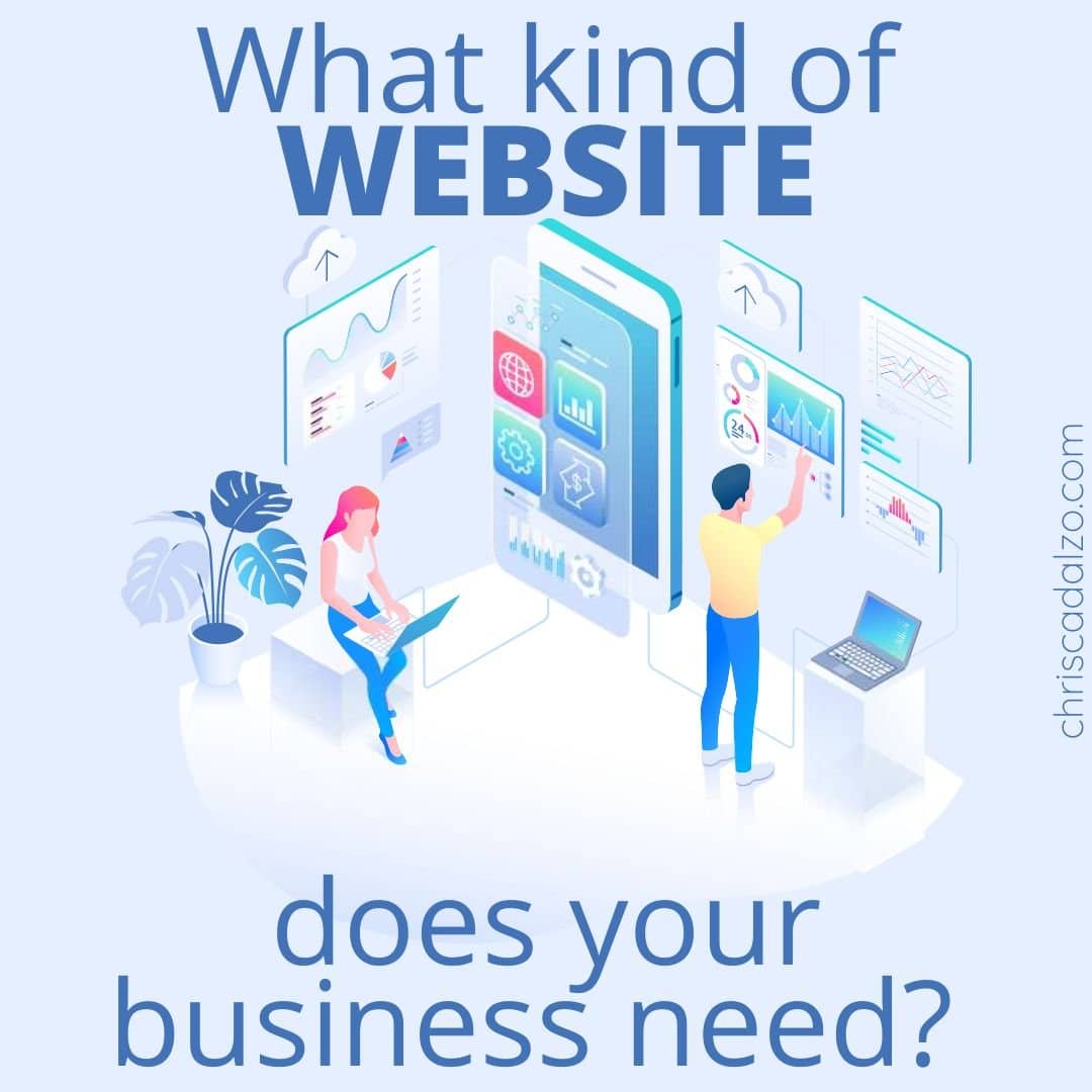 What kind of website does your business need?