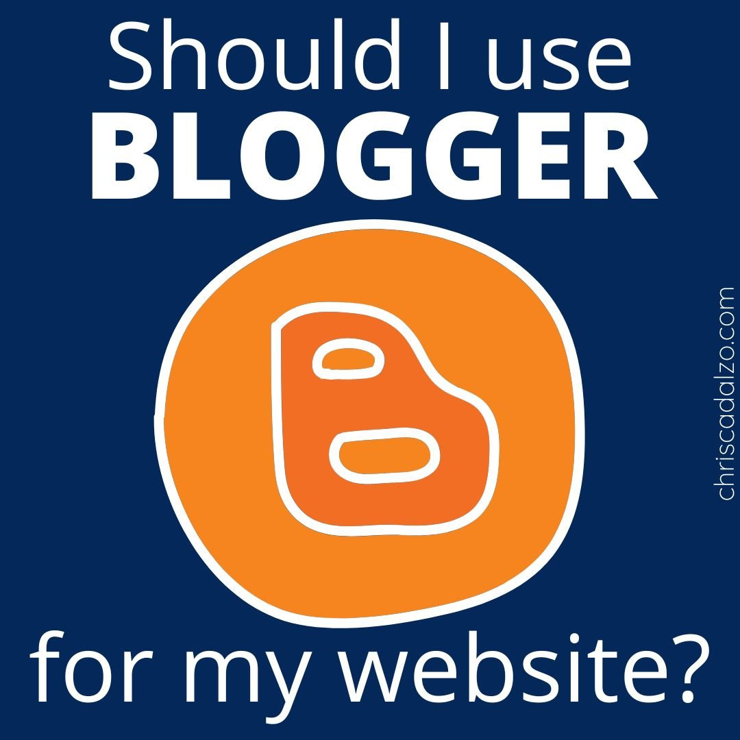 Should I use Blogger for my website in 2024?