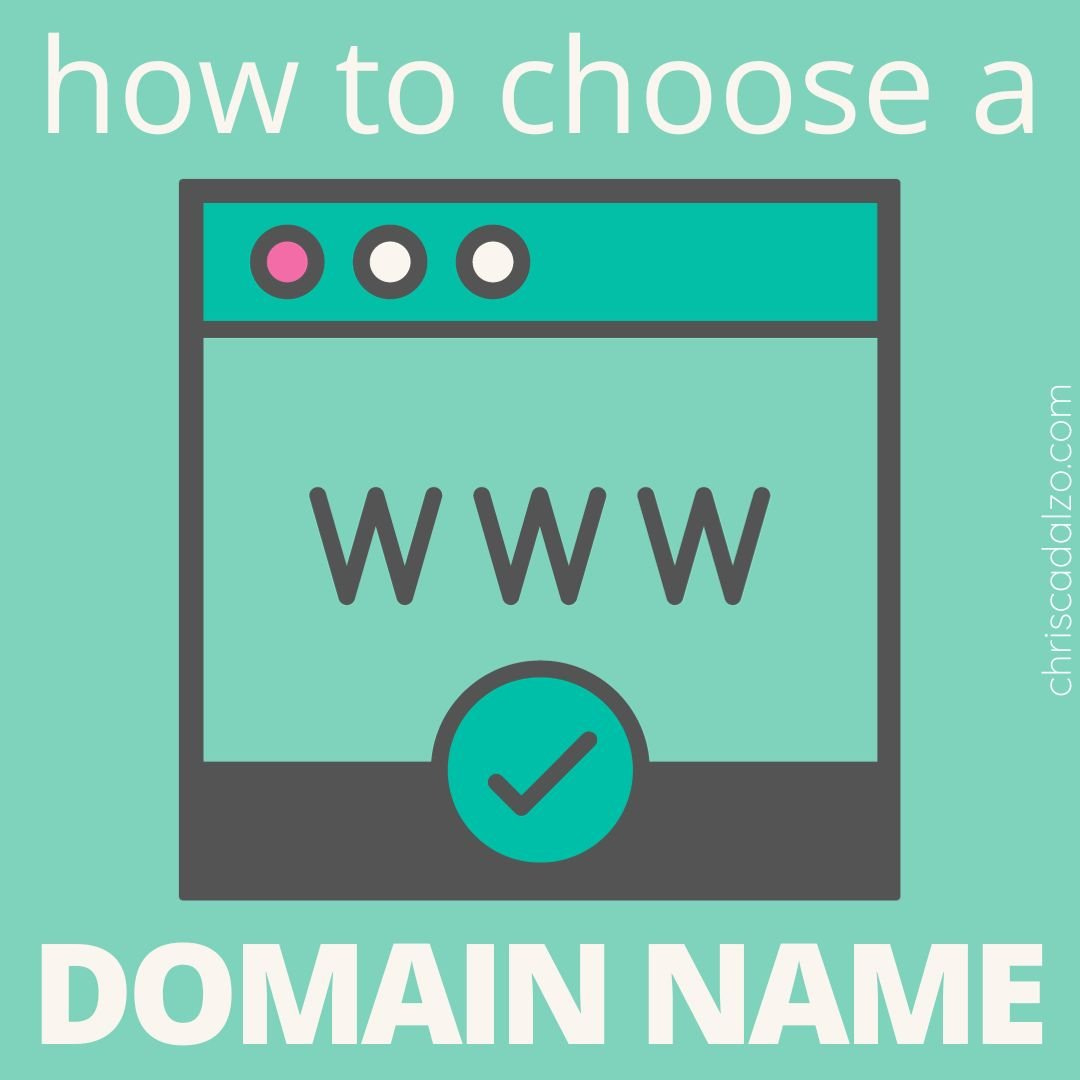 How to Pick a Domain Name