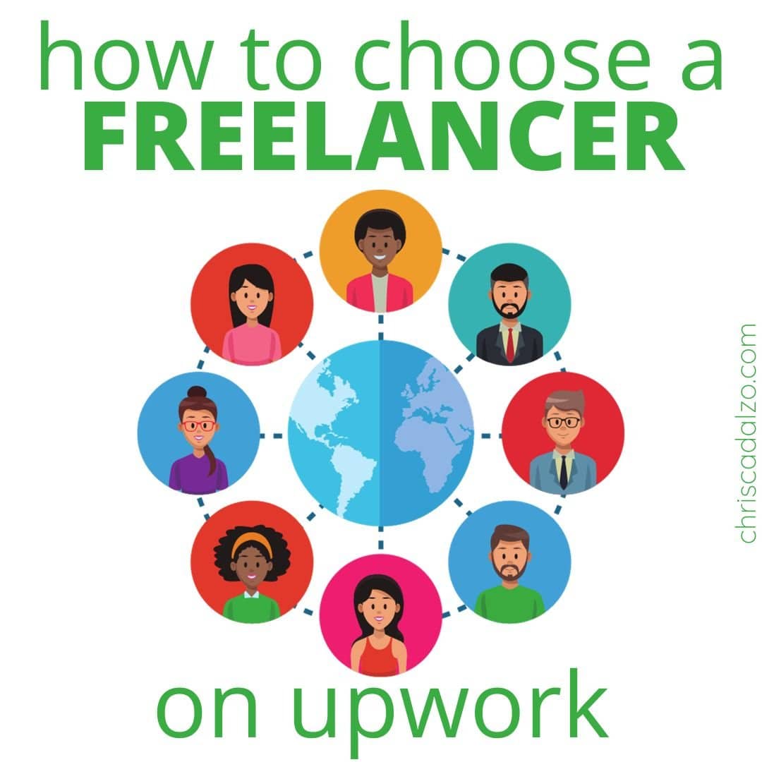 how to choose a freelancer on upwork