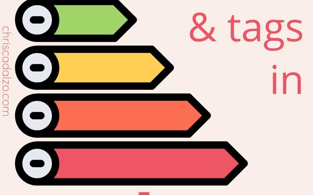 Categories & Tags in WordPress (how and why to use them)