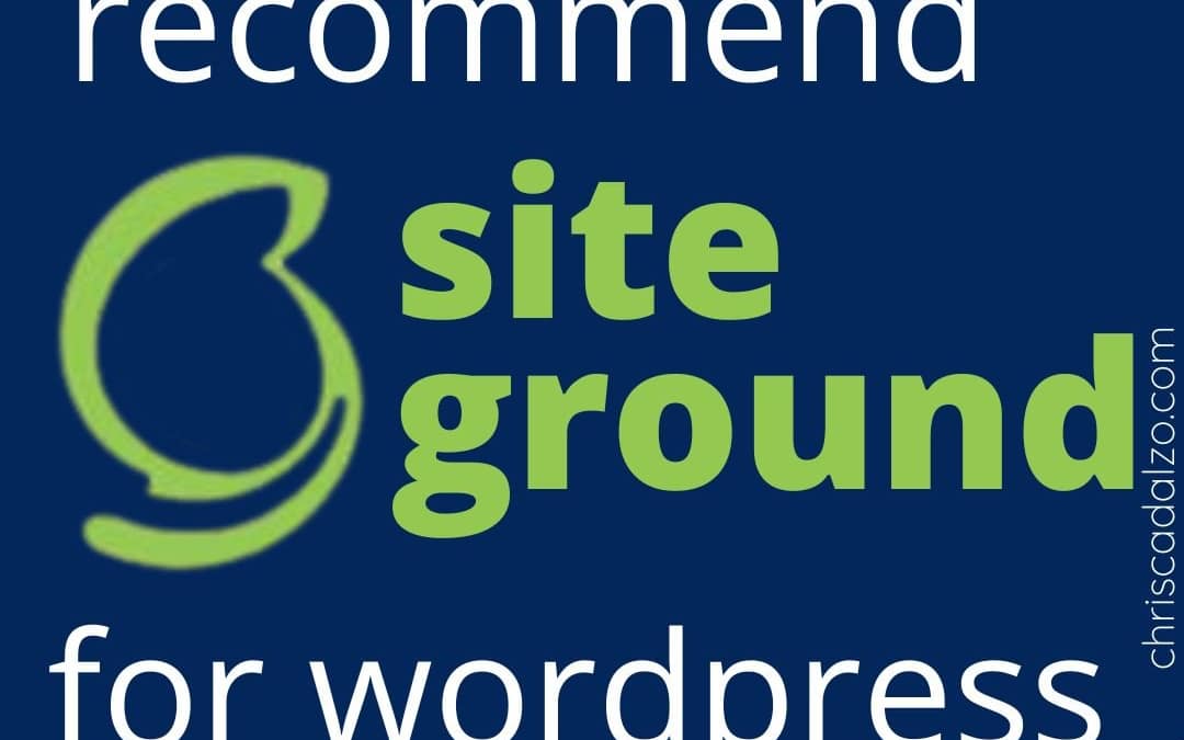 Why I Recommend SiteGround Hosting for WordPress Beginners